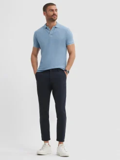 Chino<Alvaro Moreno PANTALON CHINO COMFORT Azul Marino