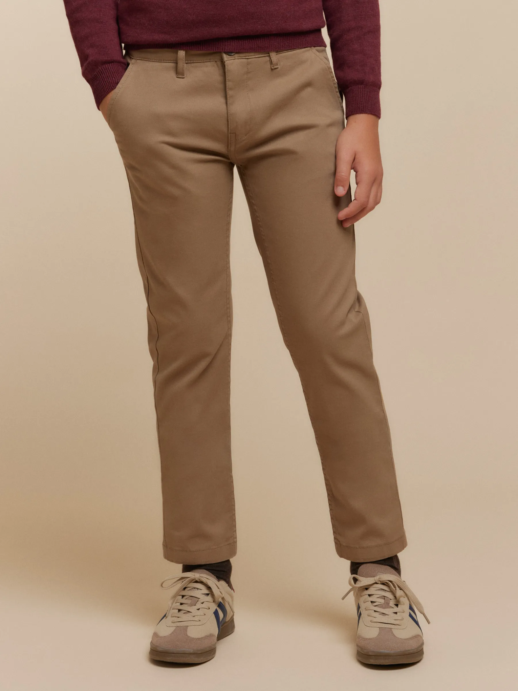Pantalones<Alvaro Moreno PANTALON CHINO KIDS Camel