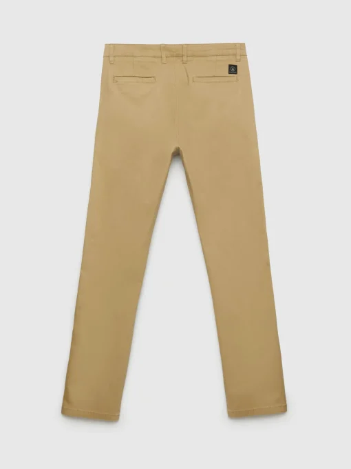 Chino<Alvaro Moreno PANTALON CHINO SLIM FIT Camel