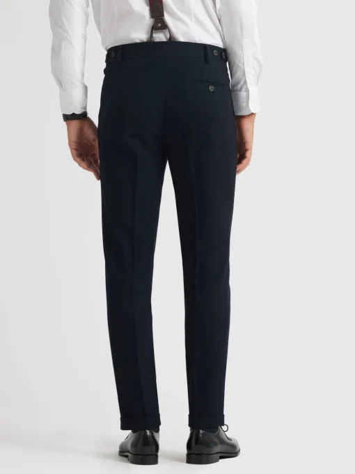 Trajes|Trajes<Alvaro Moreno PANTALON CLASSIC TWILL Azul Marino