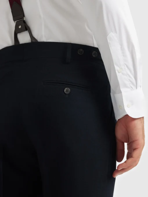 Trajes|Trajes<Alvaro Moreno PANTALON CLASSIC TWILL Azul Marino