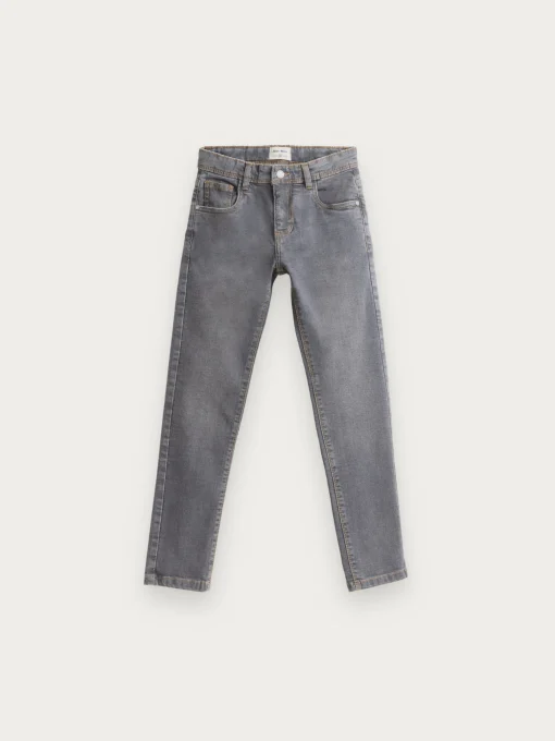 Pantalones<Alvaro Moreno PANTALON DENIM KIDS Gris