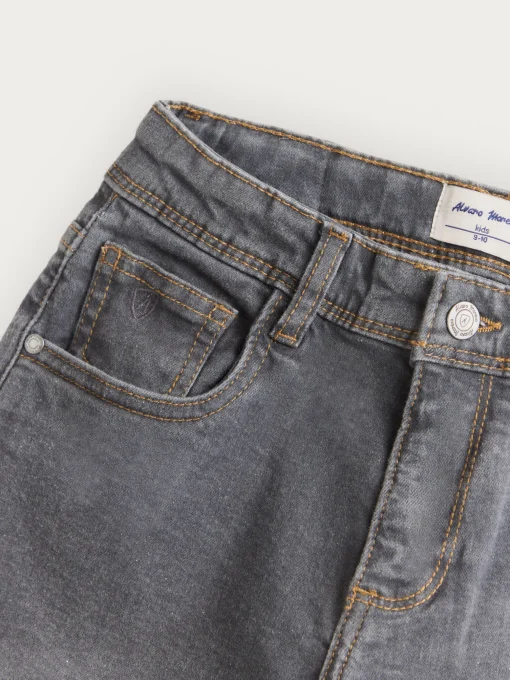 Pantalones<Alvaro Moreno PANTALON DENIM KIDS Gris