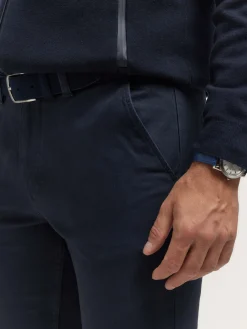 Chino<Alvaro Moreno PANTALON ELVIS Azul Marino