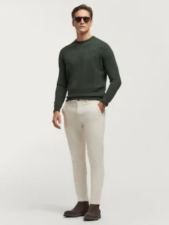 Chino<Alvaro Moreno PANTALON ELVIS Crudo