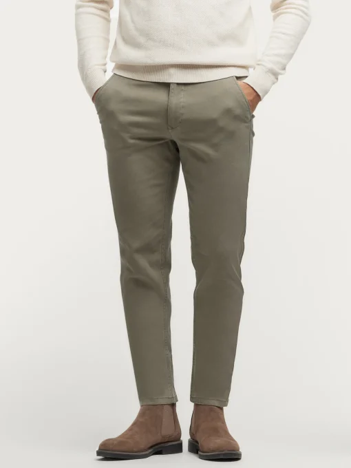 Chino<Alvaro Moreno PANTALON ELVIS Verde