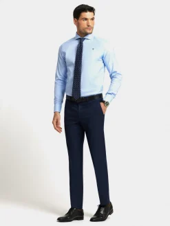 Trajes|Trajes<Alvaro Moreno PANTALON FIL A FIL Azul Marino