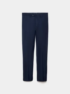 Trajes|Trajes<Alvaro Moreno PANTALON FIL A FIL Azul Marino