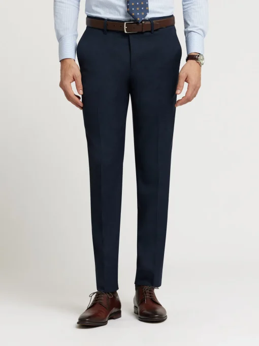 Trajes|Trajes<Alvaro Moreno PANTALON FIL A FIL Azul Marino