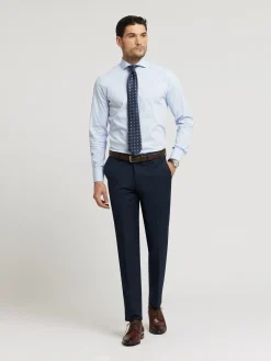 Trajes|Trajes<Alvaro Moreno PANTALON FIL A FIL Azul Marino