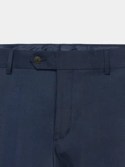 Trajes|Trajes<Alvaro Moreno PANTALON FIL A FIL CRUZADO Azul Marino