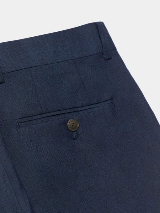 Trajes|Trajes<Alvaro Moreno PANTALON FIL A FIL CRUZADO Azul Marino