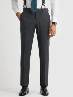 Trajes|Trajes<Alvaro Moreno PANTALON FIL A FIL CRUZADO Gris