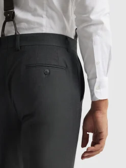 Trajes|Trajes<Alvaro Moreno PANTALON FIL A FIL CRUZADO Gris