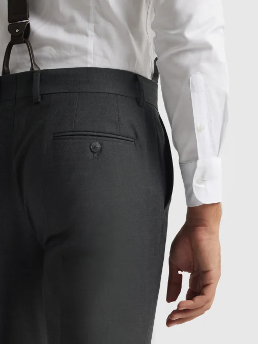 Trajes|Trajes<Alvaro Moreno PANTALON FIL A FIL CRUZADO Gris