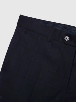 Trajes|Trajes<Alvaro Moreno PANTALON FINESTRA SLIM Azul Marino