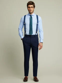 Trajes|Trajes<Alvaro Moreno PANTALON INFLUENCER Azul Marino