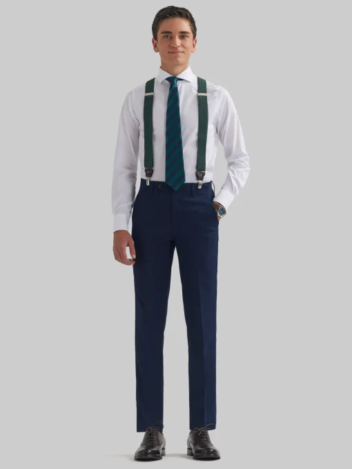 Trajes|Trajes - Vestir<Alvaro Moreno PANTALON MICRO CADETE Azul Marino