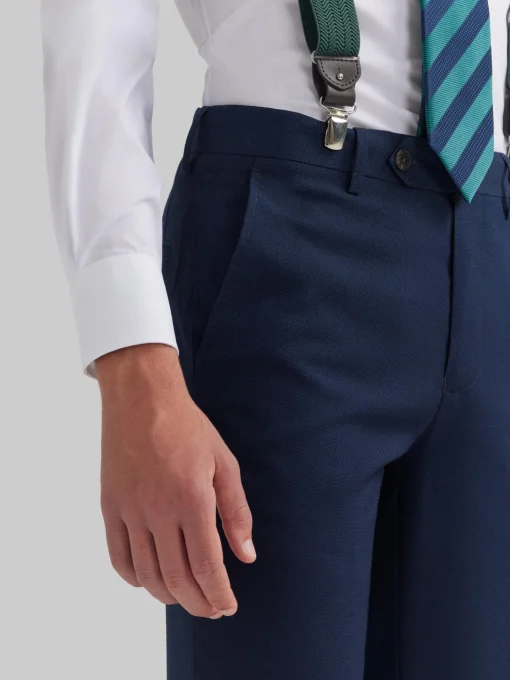 Trajes|Trajes - Vestir<Alvaro Moreno PANTALON MICRO CADETE Azul Marino