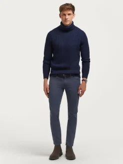 Casual<Alvaro Moreno PANTALON MICRO 5PKT Azul Marino