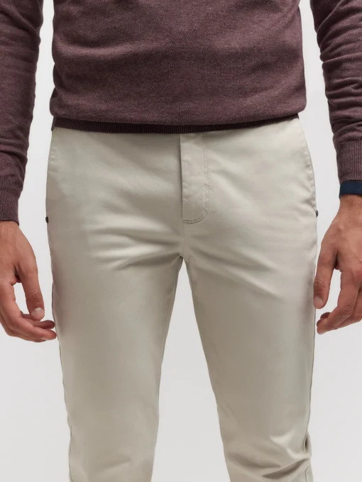 Chino<Alvaro Moreno PANTALON SLOT Crudo