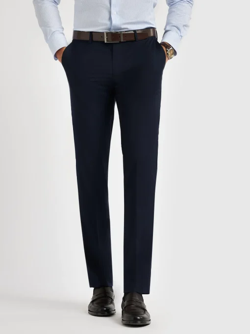 Trajes|Trajes<Alvaro Moreno PANTALON TWILL Azul Marino