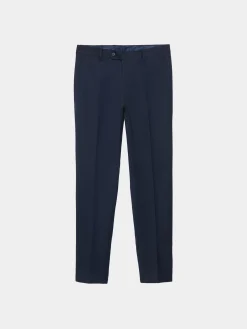 Trajes|Trajes<Alvaro Moreno PANTALON TWILL CRUZADO Azul Marino