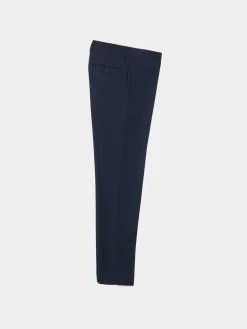 Trajes|Trajes<Alvaro Moreno PANTALON TWILL CRUZADO Azul Marino