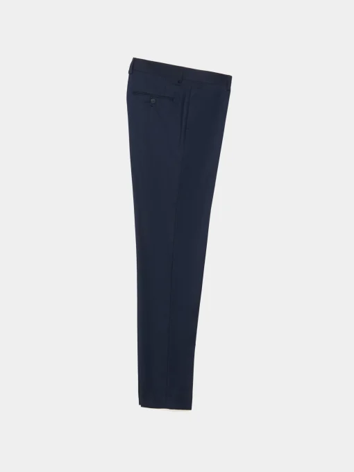 Trajes|Trajes<Alvaro Moreno PANTALON TWILL CRUZADO Azul Marino