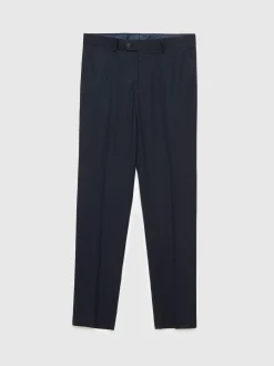 Trajes|Trajes<Alvaro Moreno PANTALON TWILL CRUZADO Azul Marino