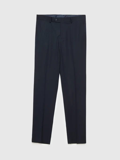Trajes|Trajes<Alvaro Moreno PANTALON TWILL CRUZADO Azul Marino