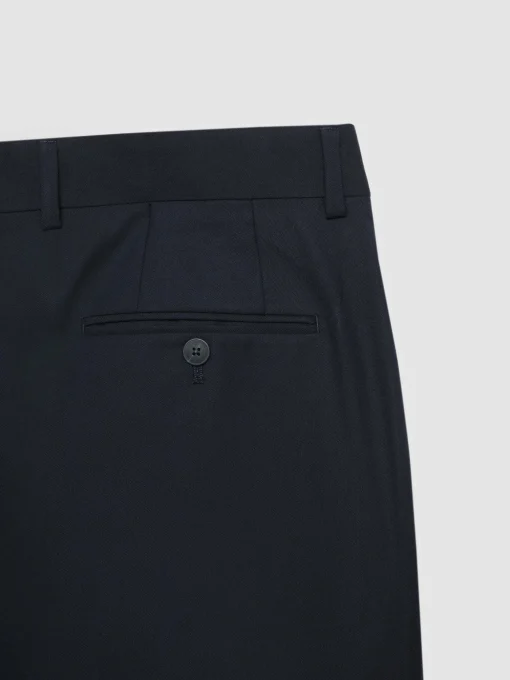 Trajes|Trajes<Alvaro Moreno PANTALON TWILL CRUZADO Azul Marino