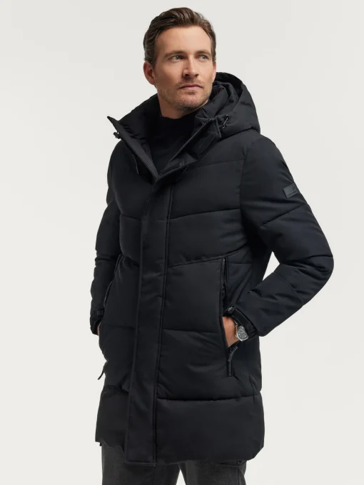 Cazadoras Y Parkas<Alvaro Moreno PARKA BASKERVILLE Negro