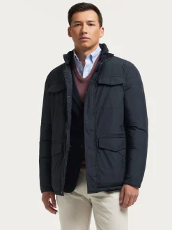 Cazadoras Y Parkas<Alvaro Moreno PARKA COLDER Azul Marino