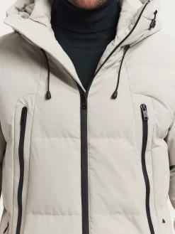 Cazadoras Y Parkas<Alvaro Moreno PARKA COMFORT Crudo