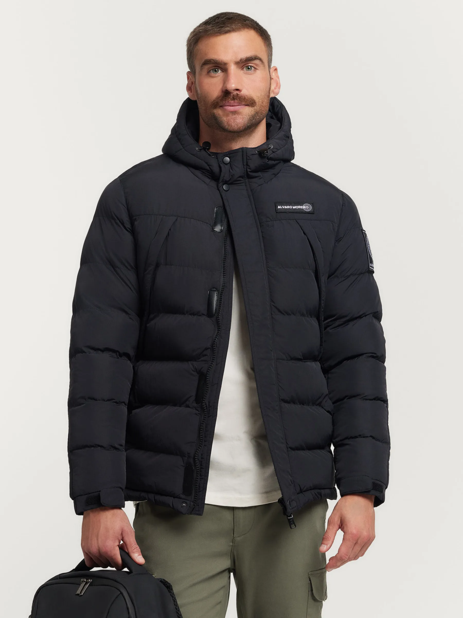 Cazadoras Y Parkas<Alvaro Moreno PARKA KRONOS Negro