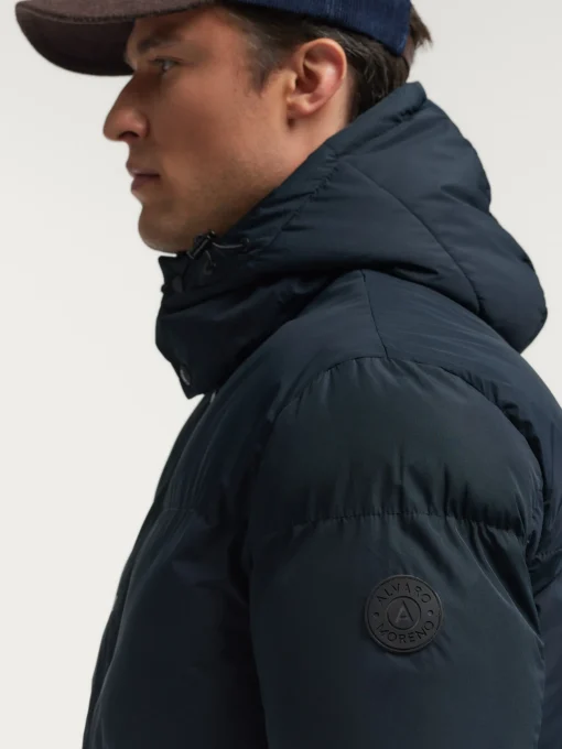 Cazadoras Y Parkas<Alvaro Moreno PARKA RUBRICK Azul Marino