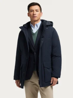 Cazadoras Y Parkas<Alvaro Moreno PARKA SHERMAN Azul Marino
