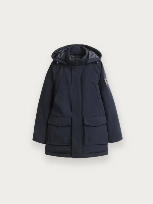 Cazadoras Y Chalecos<Alvaro Moreno PARKA SHERMAN KIDS Azul Marino