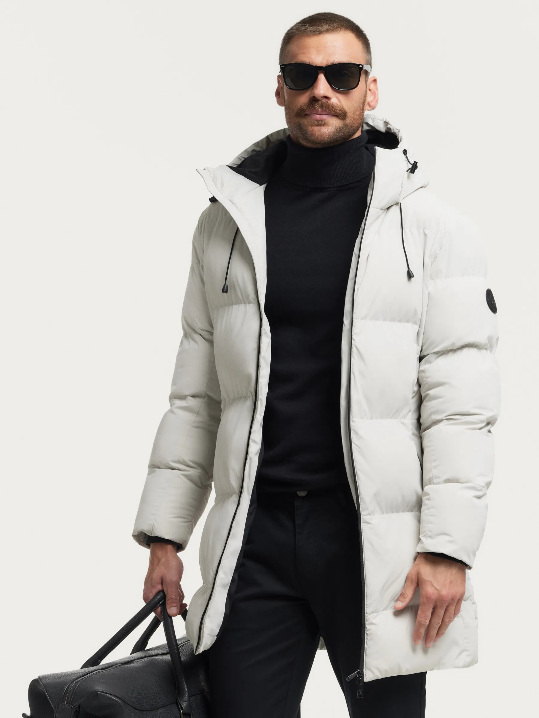 Cazadoras Y Parkas<Alvaro Moreno PARKA SKYLINE Crudo