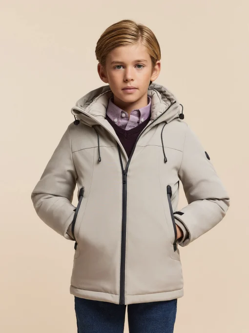 Cazadoras Y Chalecos<Alvaro Moreno PARKA SKYWALKER KIDS Beige