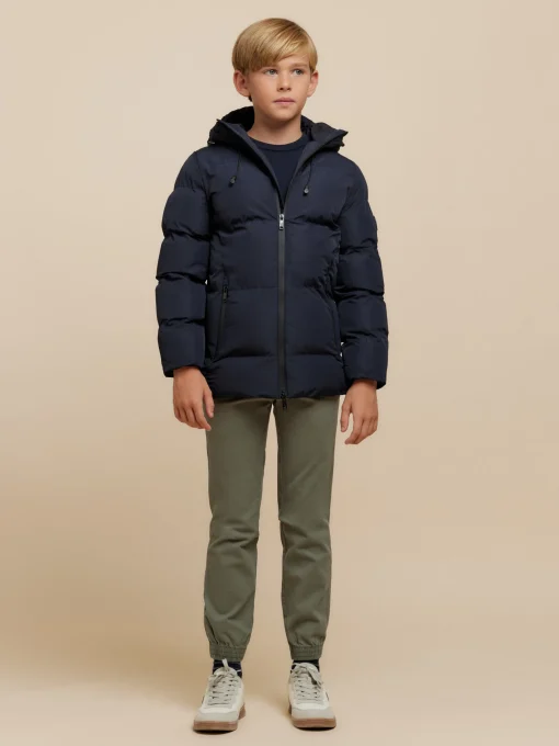 Cazadoras Y Chalecos<Alvaro Moreno PARKA SKYWEAR KIDS Azul Marino