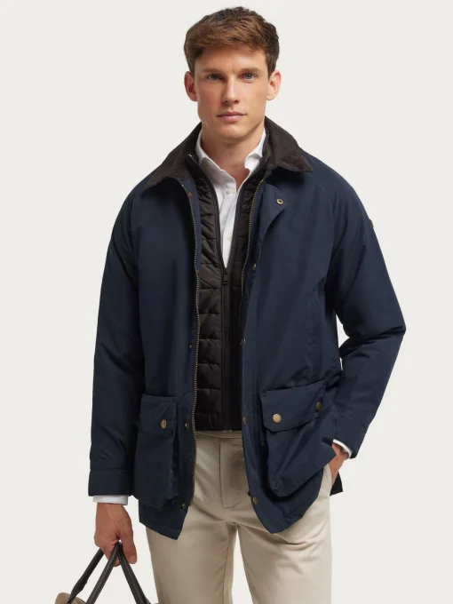 Cazadoras Y Parkas<Alvaro Moreno PARKA TIM Azul Marino