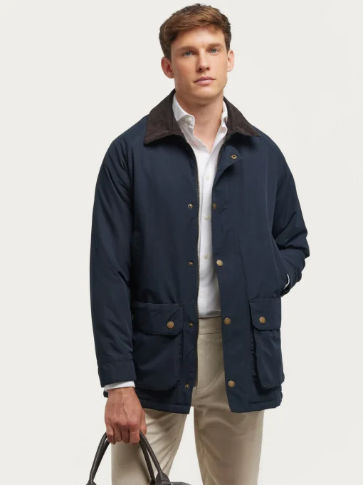 Cazadoras Y Parkas<Alvaro Moreno PARKA TIM Azul Marino