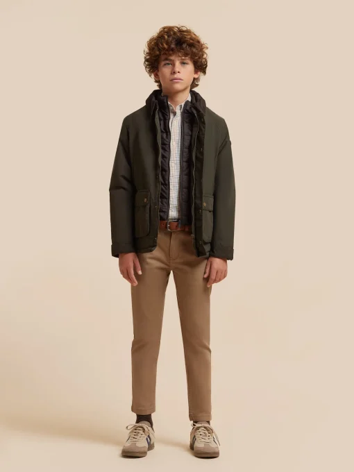 Cazadoras Y Chalecos<Alvaro Moreno PARKA TIM KIDS Verde