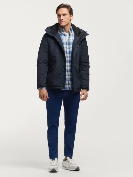 Cazadoras Y Parkas<Alvaro Moreno PARKA TREKKING Azul Marino