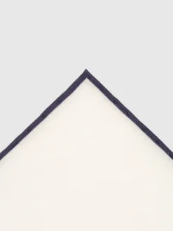 Pañuelos|Pañuelos<Alvaro Moreno PAÑUELO LINO Azul Marino