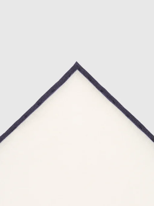 Pañuelos|Pañuelos<Alvaro Moreno PAÑUELO LINO Azul Marino