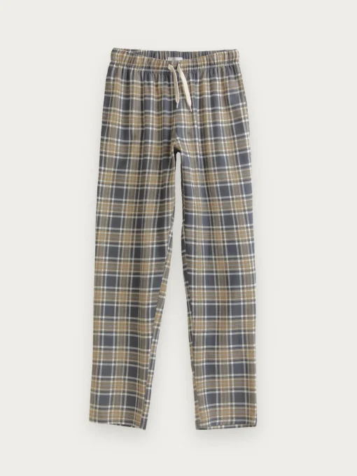 Pijamas<Alvaro Moreno PIJAMA FRANELA CUADROS Crudo