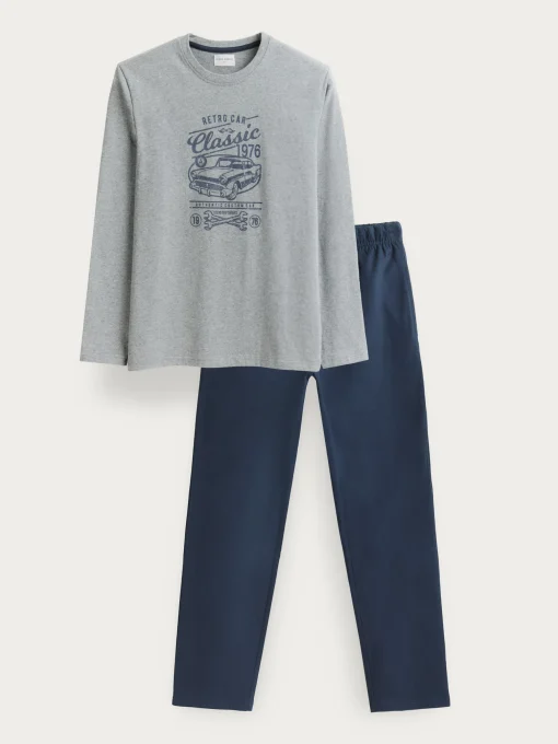 Pijamas<Alvaro Moreno PIJAMA RETROCAR Gris